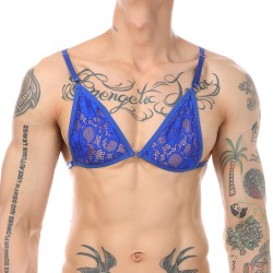 alluring mankini lace bra adjustable for men