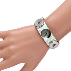 button lock bracelet laser