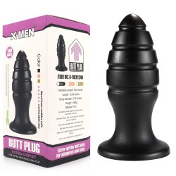 pvc extra girthy 9 4 inch butt plug 2