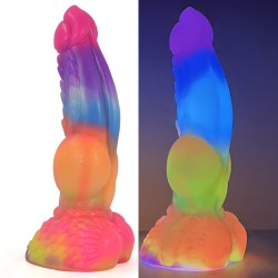 luminous silicone dildo 15