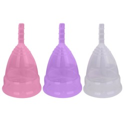 silicone folding period cup