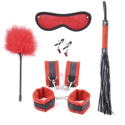 plush bondage kit 5 piece